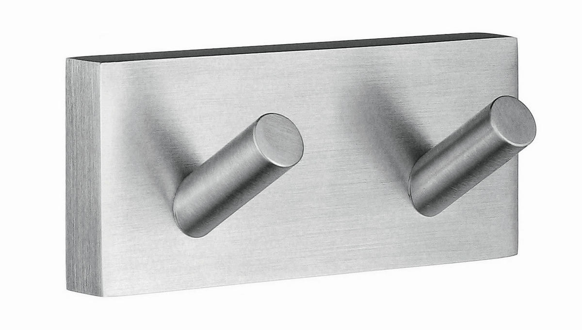 HANDTUCHHAKEN in Chromfarben  - Chromfarben, Basics, Metall (9/4/0,5cm)