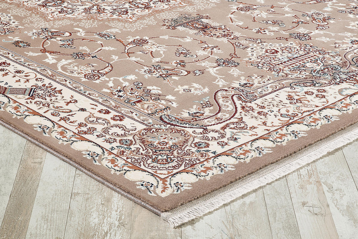 VINTAGE-TEPPICH 120/170 cm Semerkand Creme, Beige  - Beige/Creme, LIFESTYLE, Textil (120/170cm)