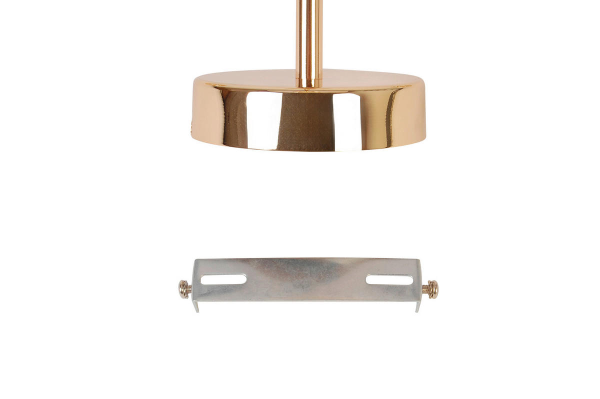 DECKENLEUCHTE 62/62/25 cm   - Bernsteinfarben, Trend, Glas/Metall (62/62/25cm) - Novel