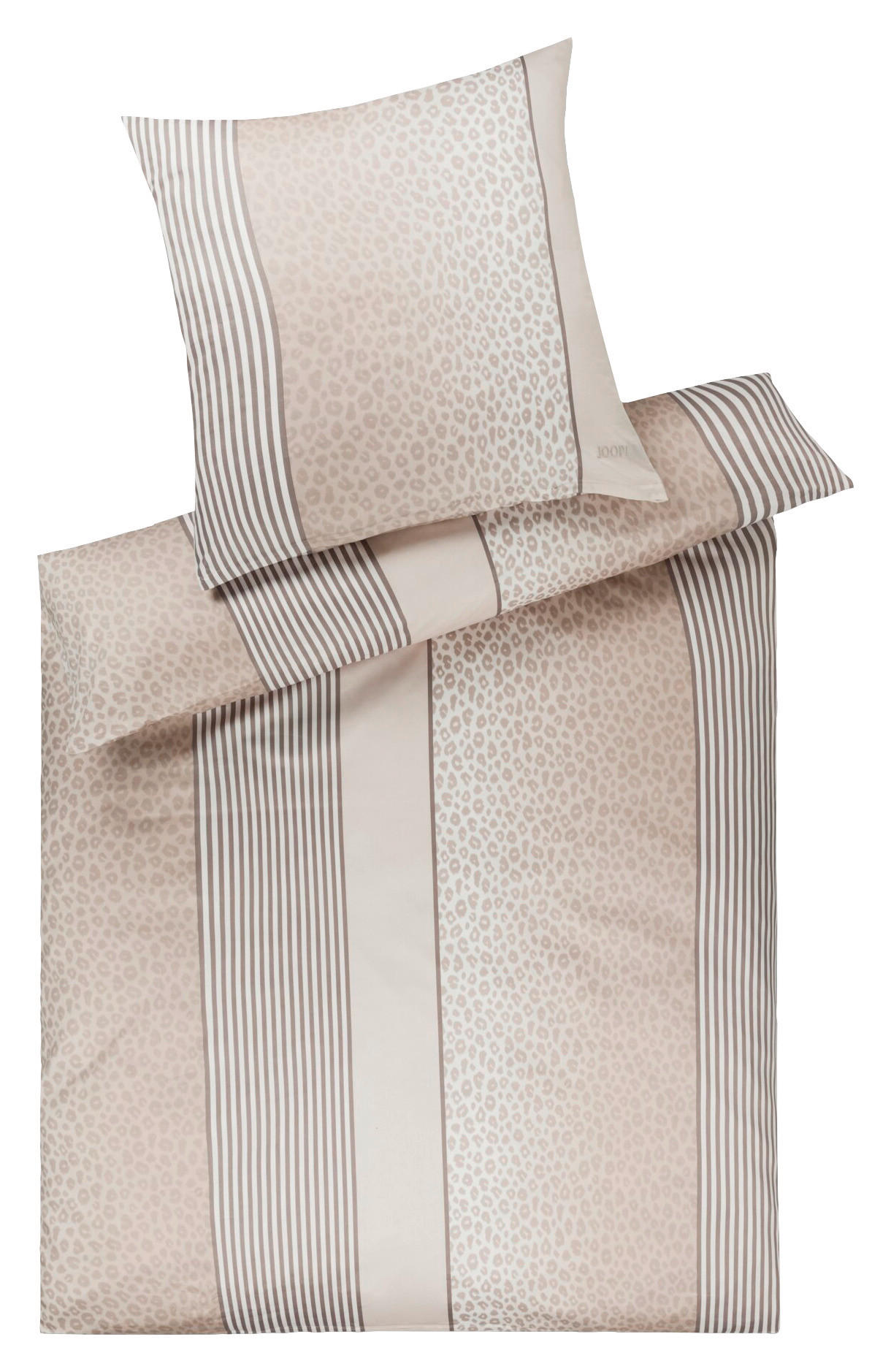 Thumbnail - Joop! Bettwäsche Joop! Leo, Creme, Textil, Graphik, 155x220 cm, Oeko-Tex® Standard 100, pflegeleicht, schadstoffgeprüft,...