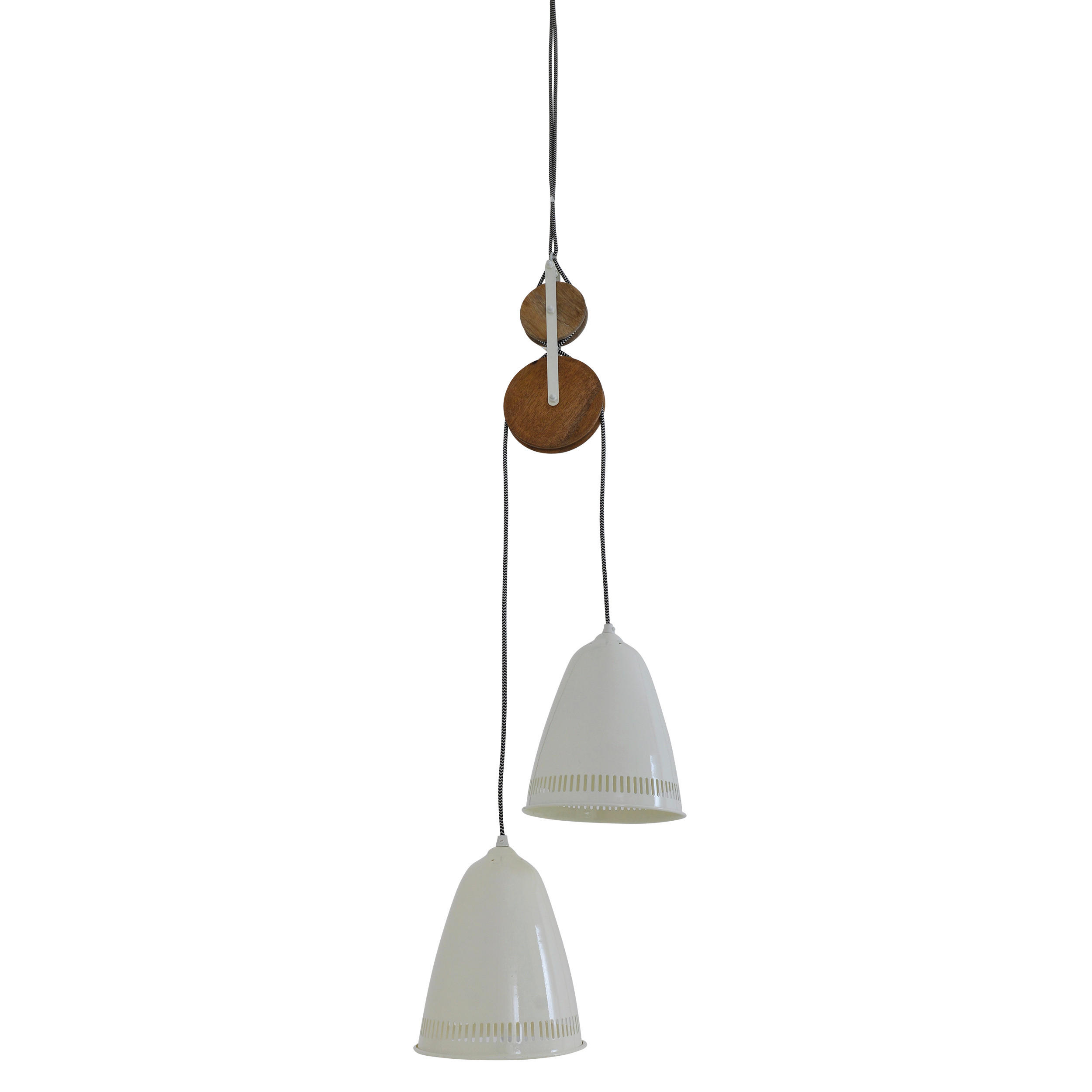 Näve Hängeleuchte Jaipur Weiß 110 cm