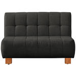 SCHLAFSOFA Anthrazit  - Anthrazit/Naturfarben, Design, Holz/Textil (125/92/102cm) - Novel