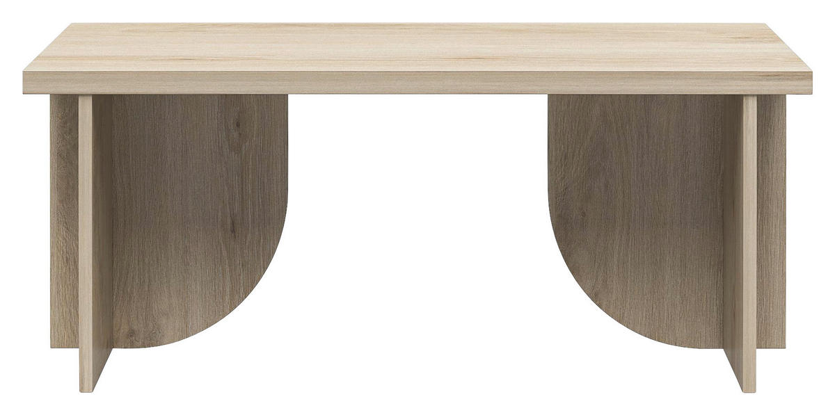 COUCHTISCH in Holzwerkstoff 106/43/48 cm  - Eichefarben, Design, Holzwerkstoff (106/43/48cm) - MID.YOU