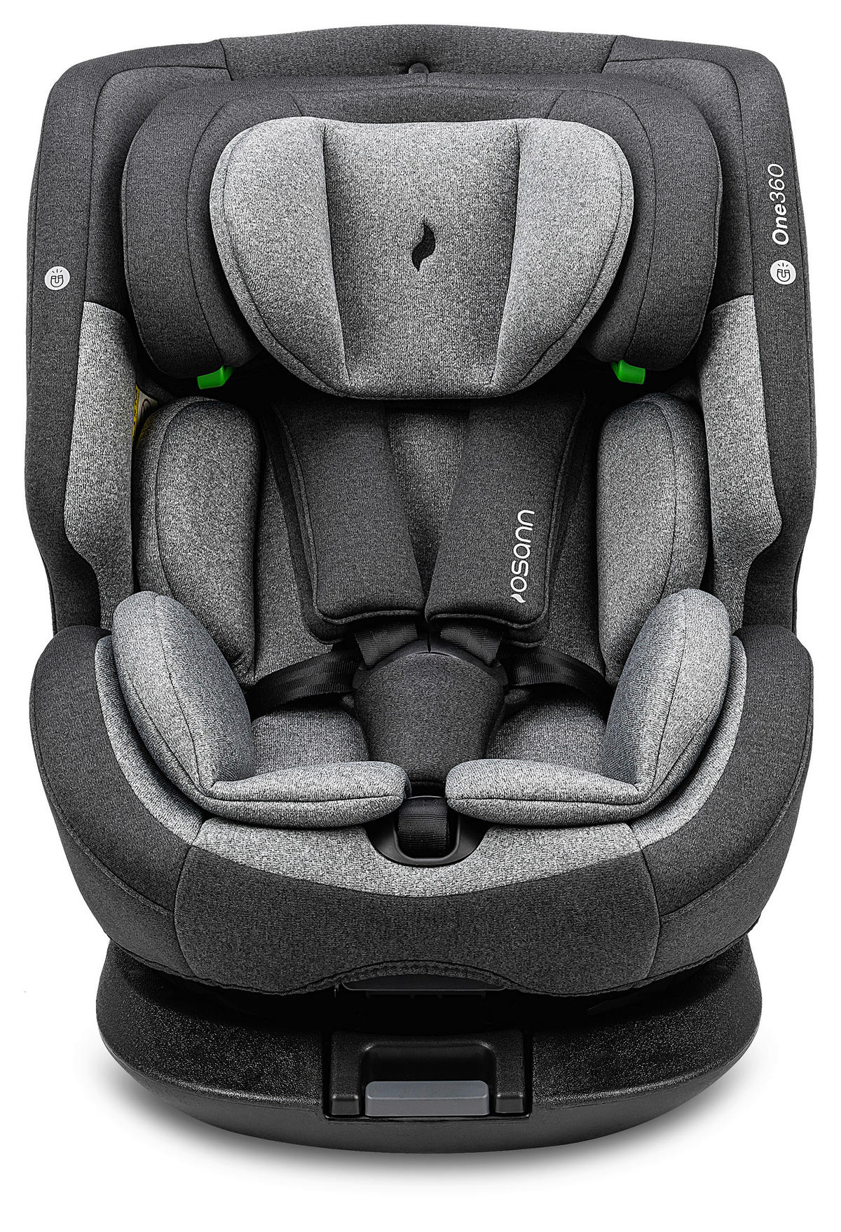 REBOARD AUTOSEDAČKA - sivá/svetlosivá, Basics, textil/plast (43/58/48cm) - Osann