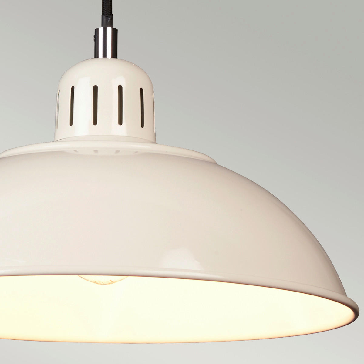 HÄNGELEUCHTE 30/29.9 cm    - Creme, Design, Metall (30/29.9cm) - Elstead Lighting