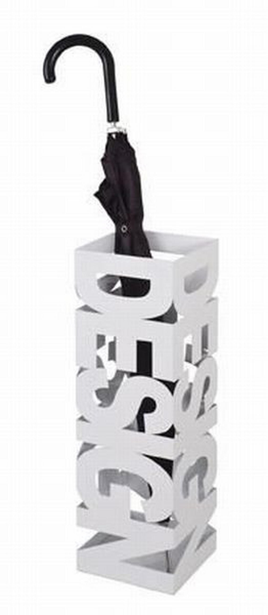 STALAK ZA KIŠOBRANE  bijela  metal     - bijela, Design, metal (16/48/16cm) - Boxxx
