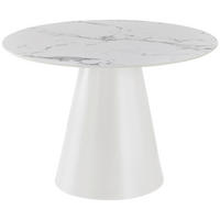 ESSTISCH in Holzwerkstoff 120/120/75 cm   - Weiß, MODERN, Holzwerkstoff (120/120/75cm) - Livetastic