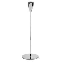 STABKERZENHALTER - Silberfarben, Basics, Metall (8/27cm) - Ambia Home
