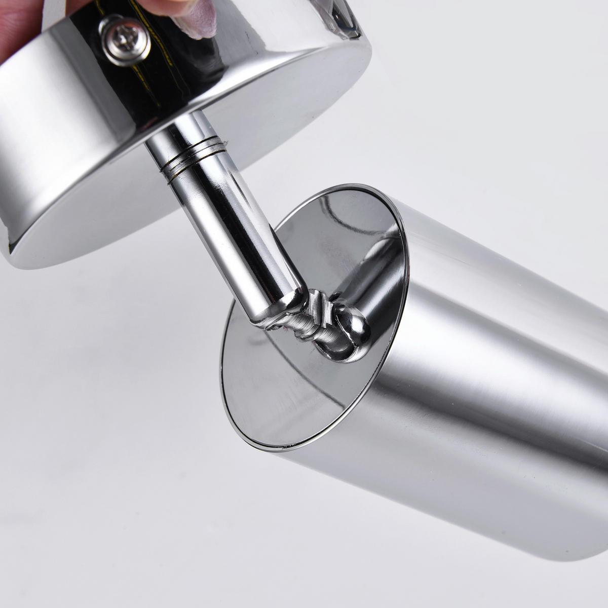 STRAHLER Belize   - Chromfarben, KONVENTIONELL, Metall (8/13.5/5.5cm)