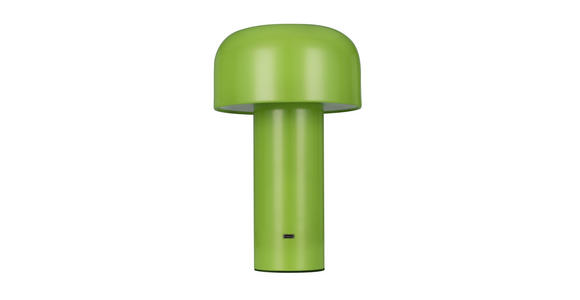 AKKU-TISCHLEUCHTE 12,5/21 cm - Grün, Trend, Metall (12,5/21cm) - Novel