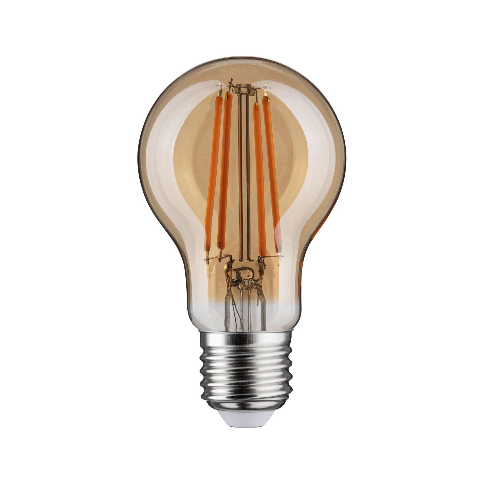 LED-LEUCHTMITTEL E27 6 W 470 lm  - Goldfarben, Basics, Glas (6,0/10,6cm) - Paulmann
