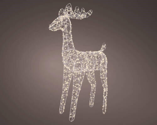 LED-DEKOLEUCHTE  - Silberfarben, KONVENTIONELL, Metall (21,00/53,00/85,00cm)