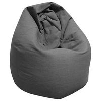 VREČA ZA SEDENJE   70/80/70 cm           siva  - siva, Design, tekstil (70/80/70cm) - Carryhome