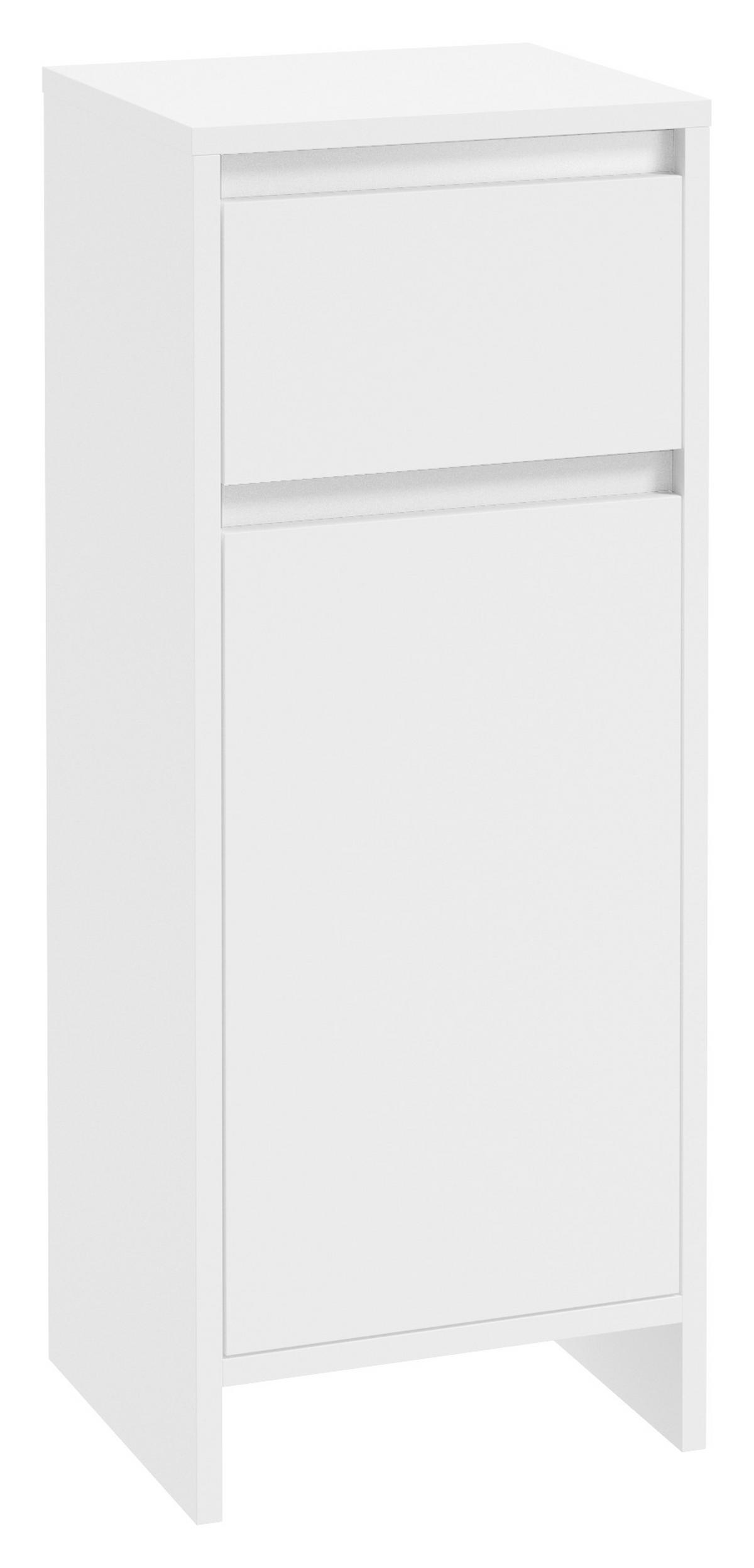 UNTERSCHRANK 32/80/28 cm   - Anthrazit/Weiß, Basics, Holzwerkstoff (32/80/28cm) - MID.YOU