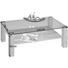 COUCHTISCH in Metall, Glas, Holzwerkstoff 110/70/42 cm - Eichefarben, Design, Glas/Holzwerkstoff (110/70/42cm) COUCHTISCH in Metall, Glas, Holzwerkstoff 110/70/42 cm - Eichefarben, Design, Glas/Holzwerkstoff (110/70/42cm)