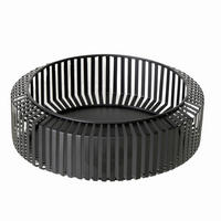 DEKOSCHALE - Schwarz, Trend, Metall (30/30/10cm) - Ambia Home