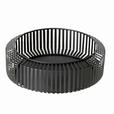 DEKOSCHALE - Schwarz, Trend, Metall (30/30/10cm) - Ambia Home