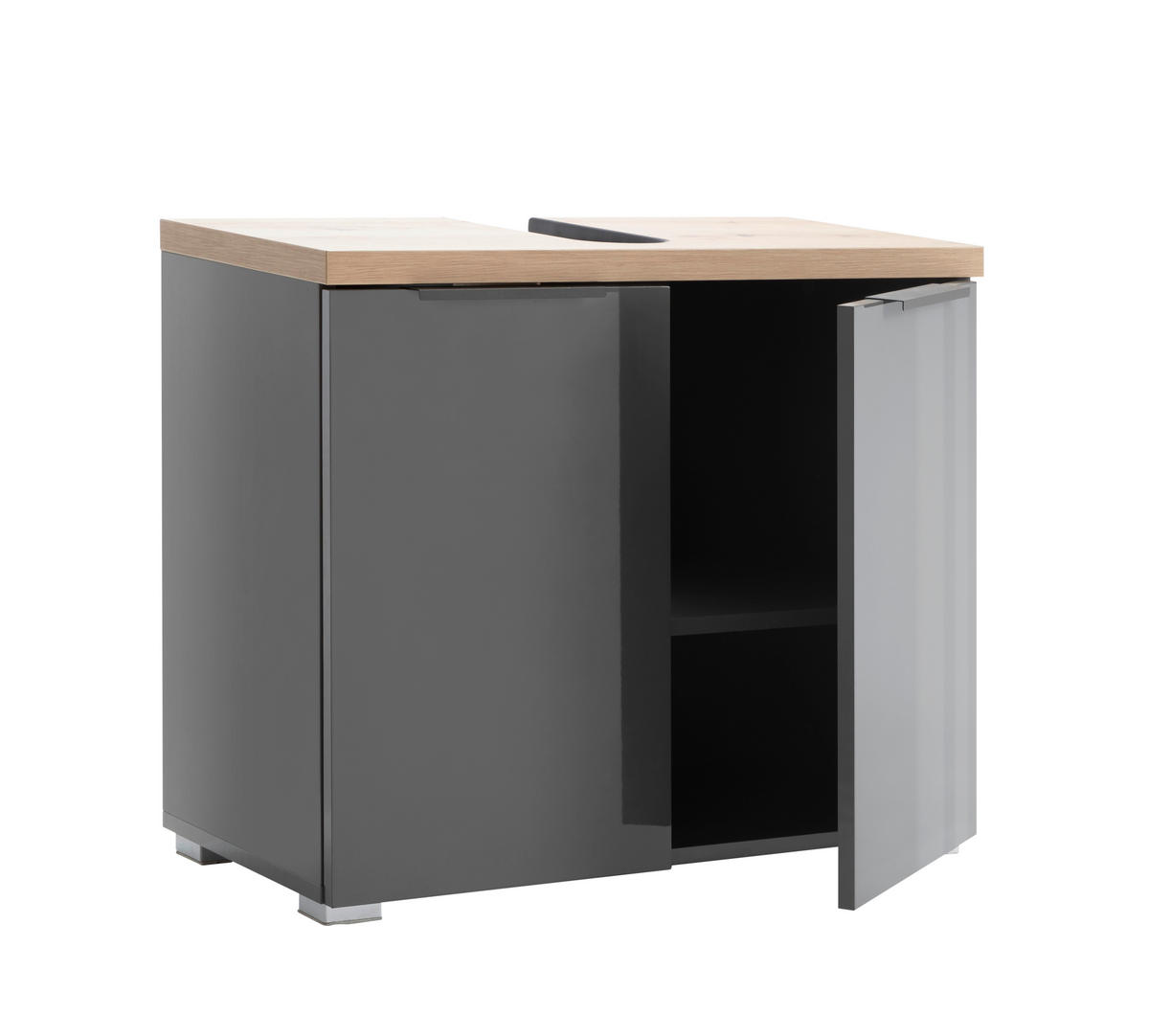 OMARICA ZA POD UMIVALNIK 70/60/35 cm  - Moderno, kovina/leseni material (70/60/35cm)