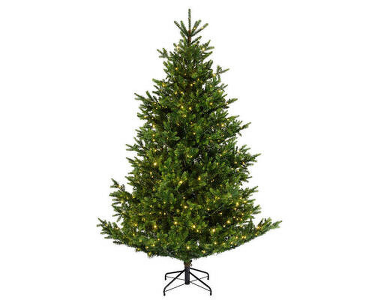 WEIHNACHTSBAUM 210 cm  - Grün, Basics, Kunststoff/Metall (150/210cm)