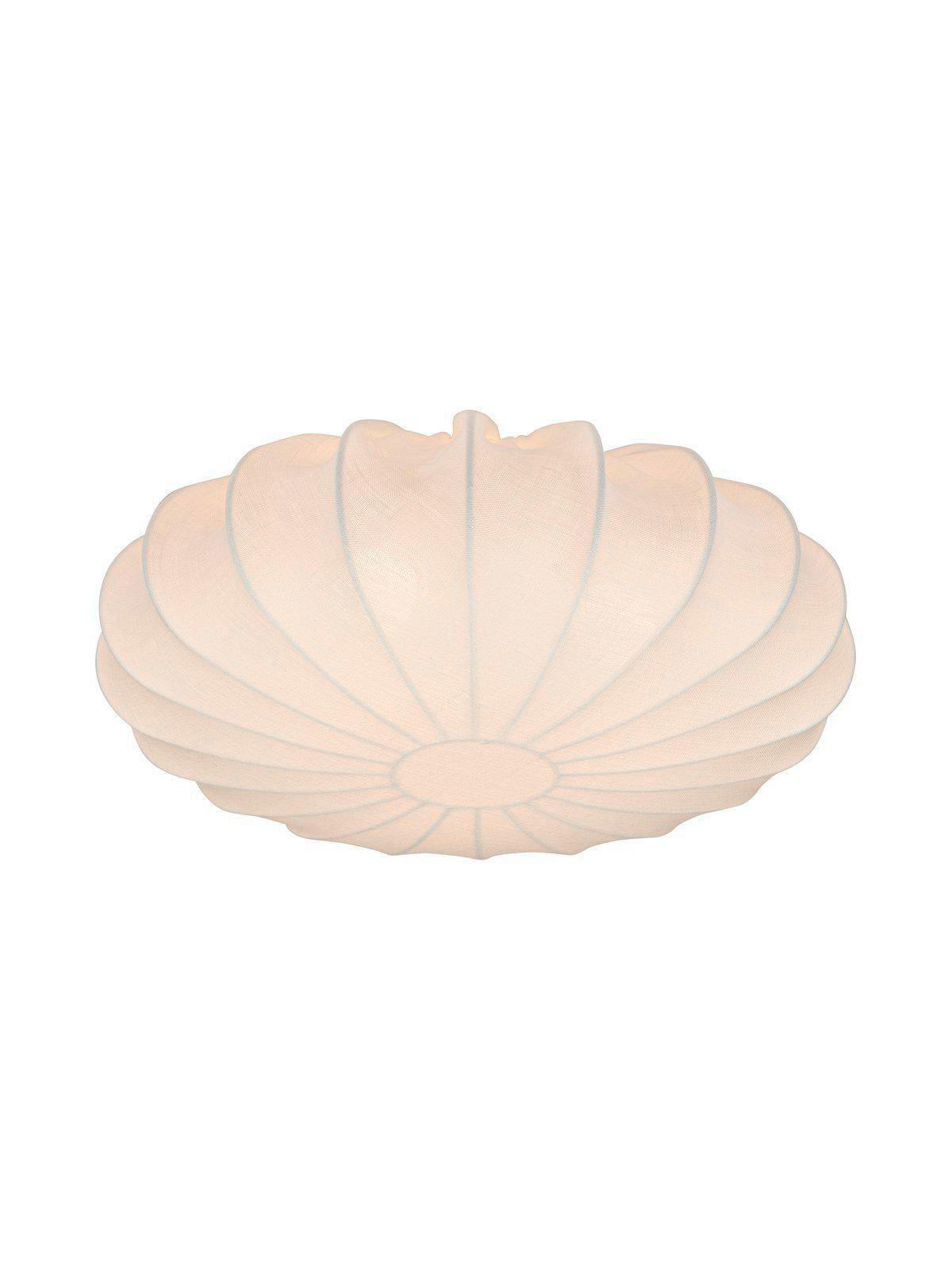 DECKENLEUCHTE  42/18 cm    - Creme, Trend, Textil (42/18cm)