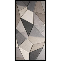 AKUSTIKBILD Abstraktes 120/60 cm  - Multicolor, Basics, Naturmaterialien/Holz (120/60cm) - Euroart