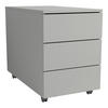 ROLLCONTAINER 39/55/70 cm  - Schwarz/Grau, Design, Holzwerkstoff/Kunststoff (39/55/70cm) - MID.YOU