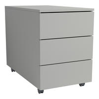 ROLLCONTAINER 39/55/70 cm  - Schwarz/Grau, Design, Holzwerkstoff/Kunststoff (39/55/70cm) - MID.YOU