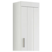 HÄNGESCHRANK 36/79/24 cm  - Weiß Hochglanz, MODERN, Holzwerkstoff/Kunststoff (36/79/24cm) - MID.YOU