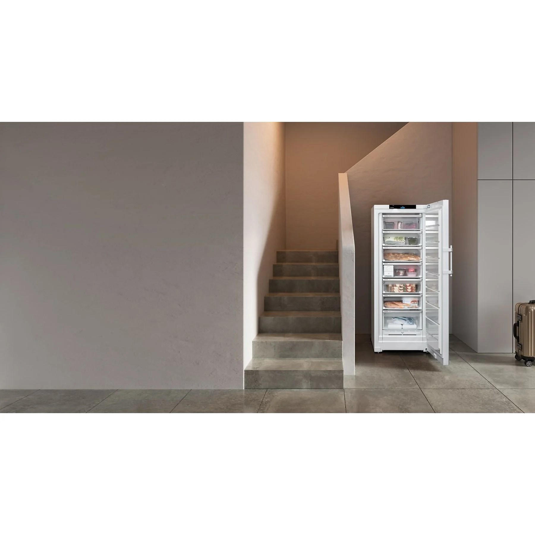 GEFRIERSCHRANK FNC727I  - Weiß, Basics, Kunststoff/Metall (69,7/185,5/76,3cm) - Liebherr