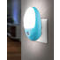 LED VÄGGLAMPA - blå, Basics, plast (6,5/7,5/10cm)