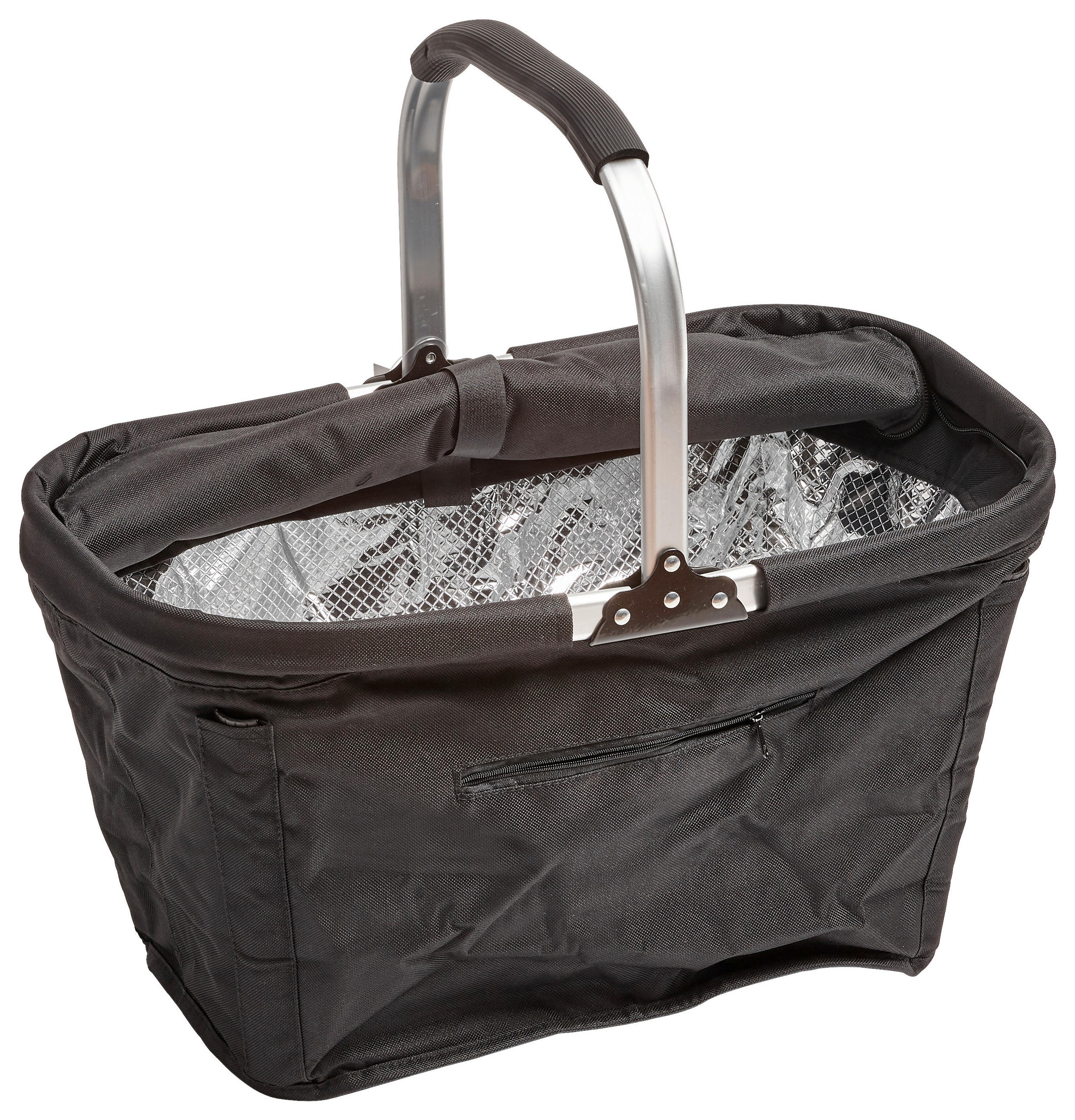 EINKAUFSKORB 30 L  - Schwarz, Basics, Kunststoff/Metall (50/27/27cm) - Boxxx