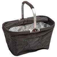 EINKAUFSKORB 30 L  - Schwarz, Basics, Kunststoff/Metall (50/27/27cm) - Boxxx