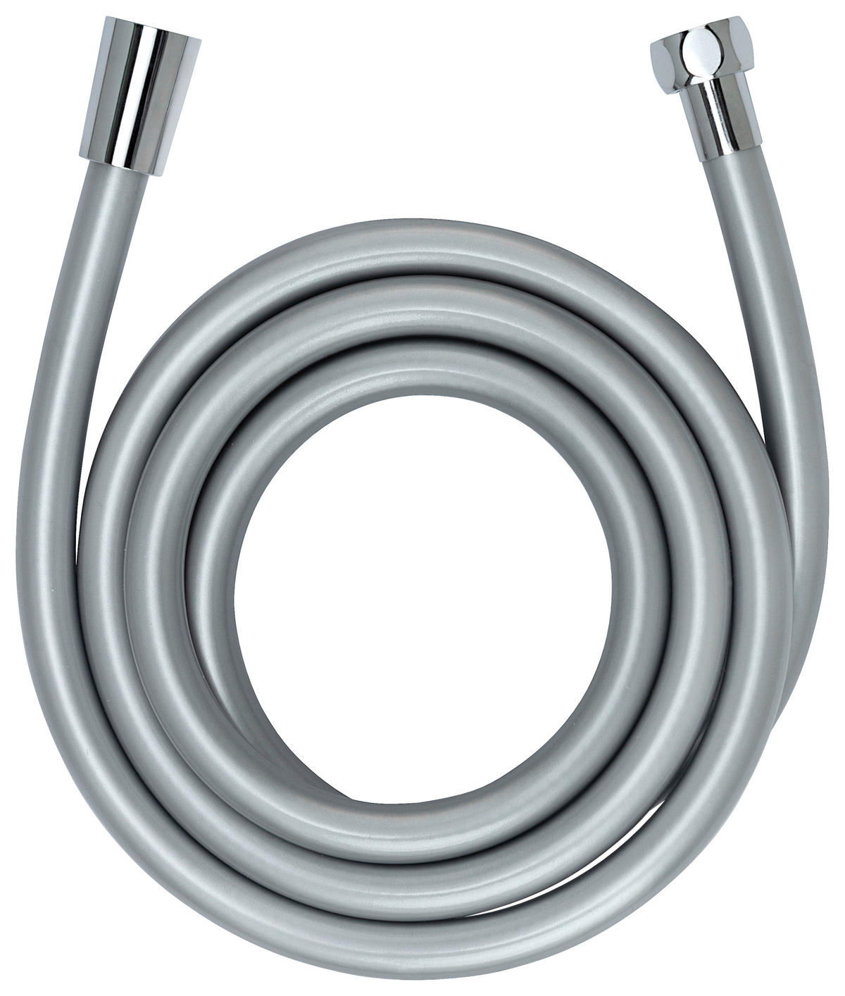 ZUHANYCSŐ  175 cm  - ezüstszínű, Basics, műanyag/fém (175cm) - Wenko