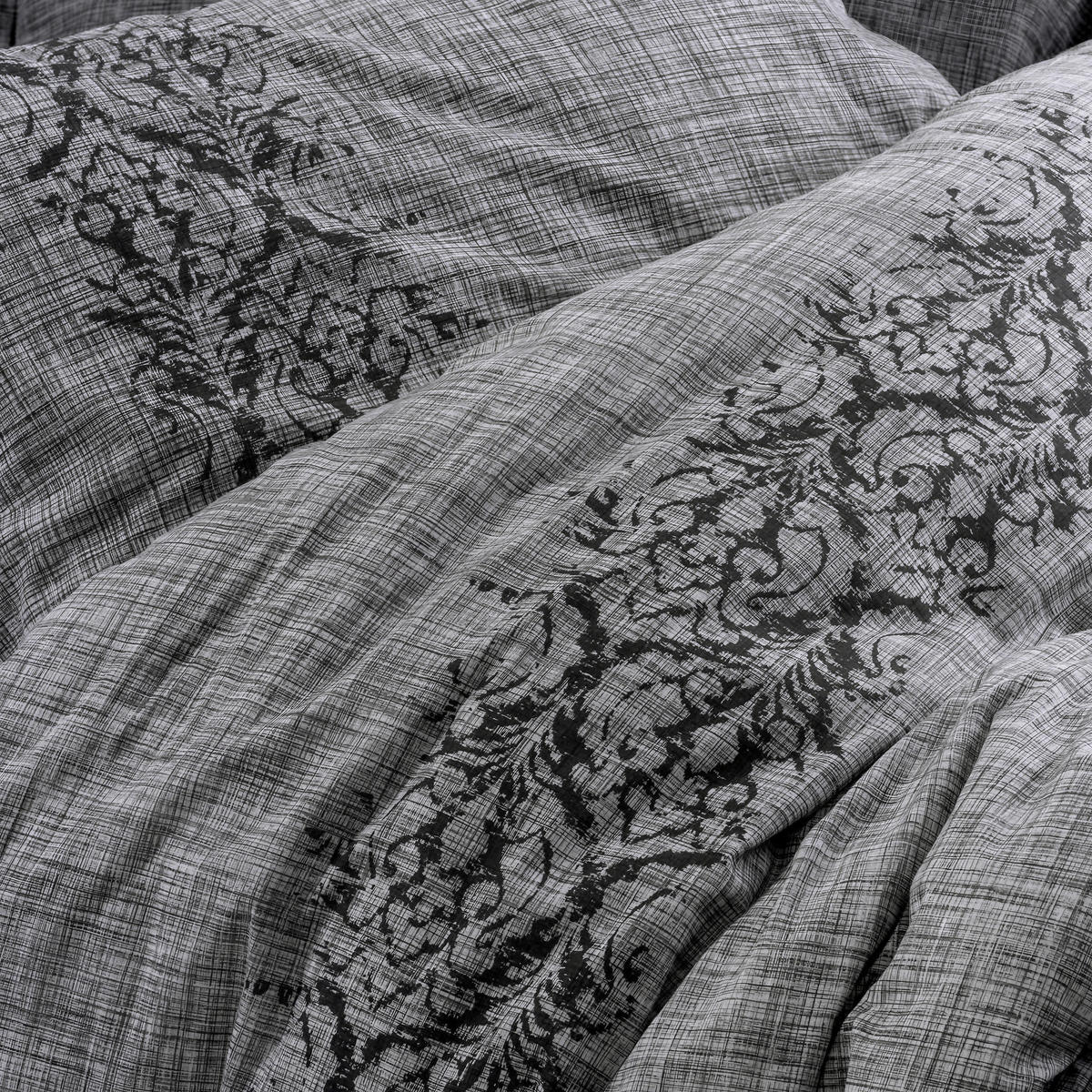 BETTWÄSCHE 135/200 cm  - Grau, Basics, Textil (135/200cm)