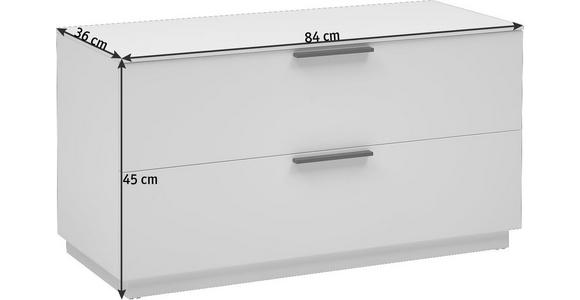 GARDEROBENBANK Fango, Naturfarben - Fango/Edelstahlfarben, Design, Metall (84/45/36cm) - Dieter Knoll