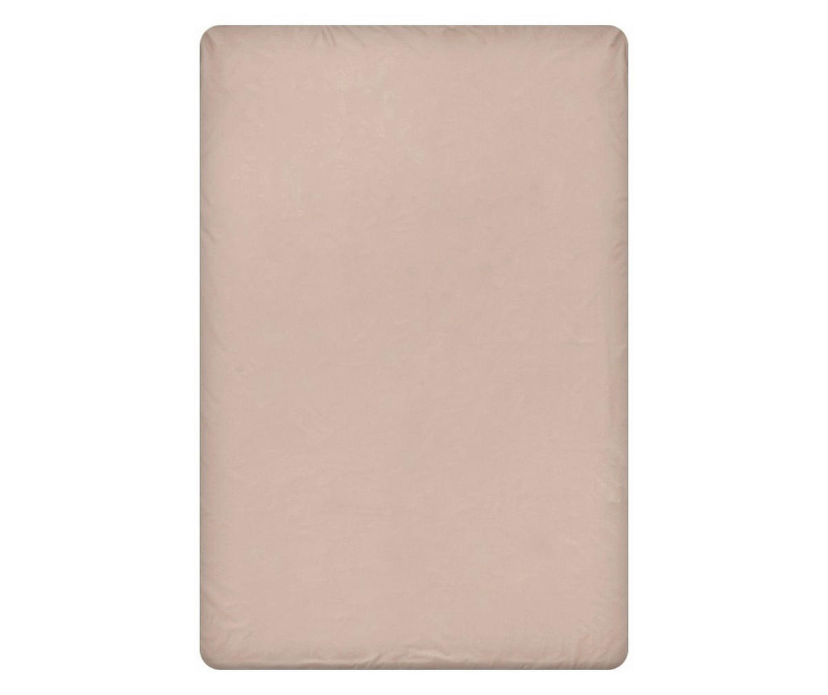 Cearșaf Pentru Pat 240/260 cm  - bej, Basics, textil (240/260cm)