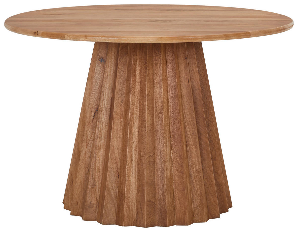 STOL ZA BLAGOVAONICU  prirodne boje  drvo      - prirodne boje, Natur, drvo (115/115/76cm) - Livetastic