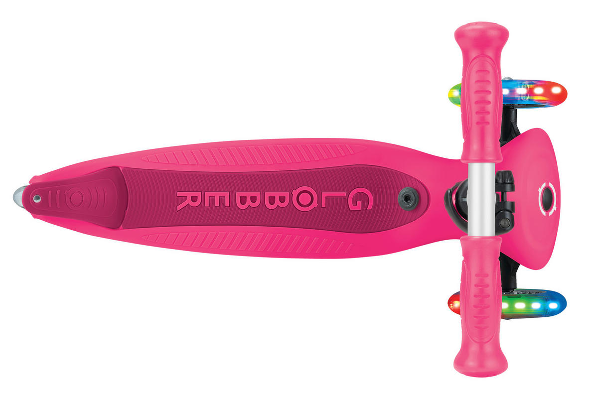 LAUFRAD GO-UP ACTIVE LIGHTS 3IN1  - Pink/Fuchsia, Basics, Kunststoff/Metall (67/28/95,5cm) - GLOBBER