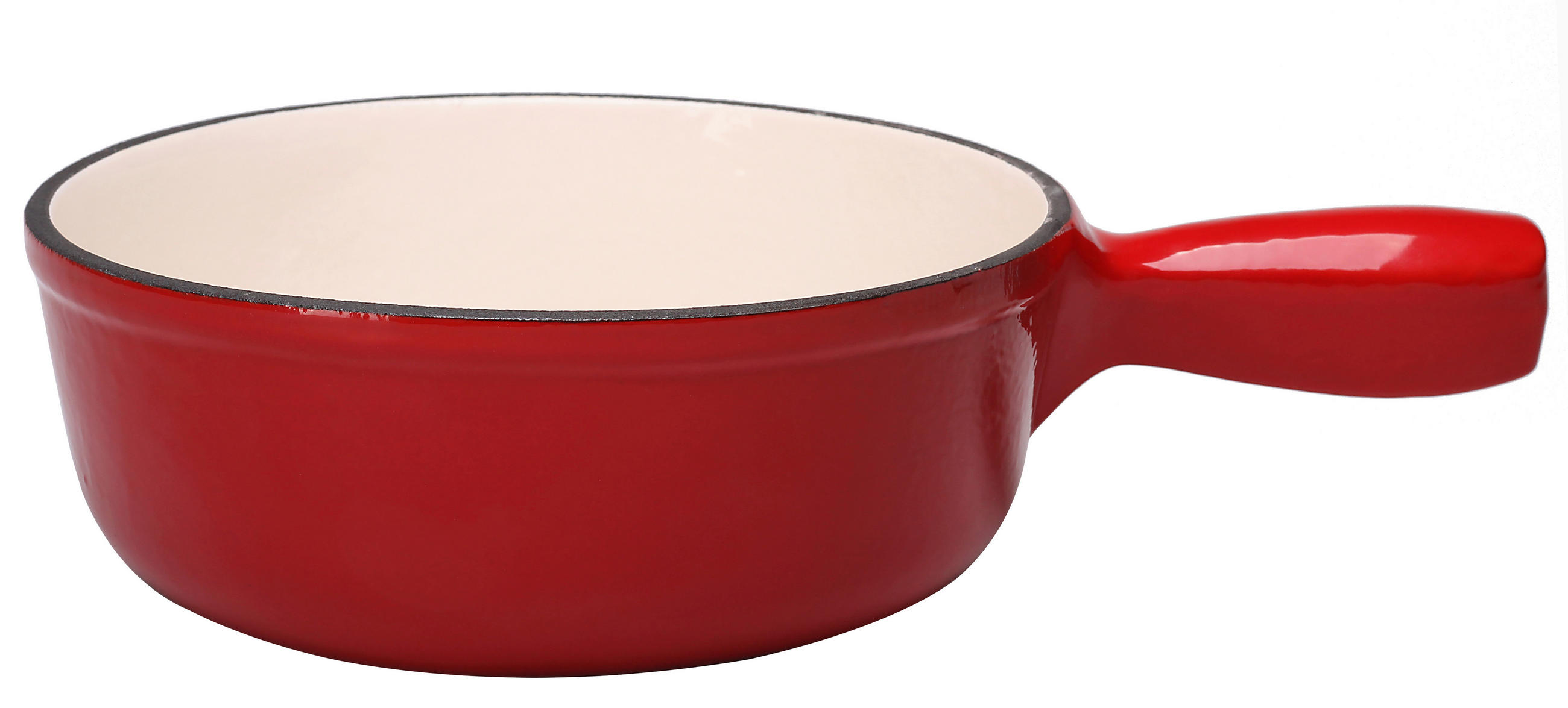 FONDUEPFANNE  - Rot, Basics (16/28/17cm)