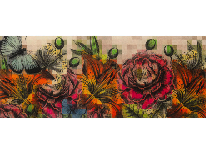TRAVERSĂ - multicolor, Konventionell, plastic/textil (80/200cm) - wash+dry