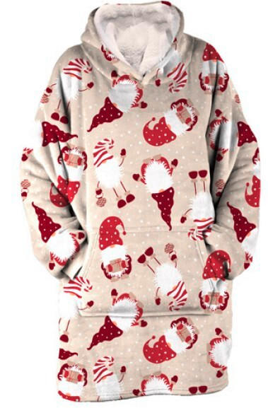 PONCHO 87/70 cm    - Multicolor, Basics, Textil (87/70cm) - X-Mas