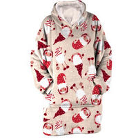PONCHO 87/70 cm    - Multicolor, Basics, Textil (87/70cm) - X-Mas