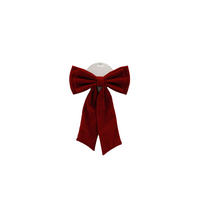 Fundiță Decorativă - roșu, Basics, textil (26/37/2cm)