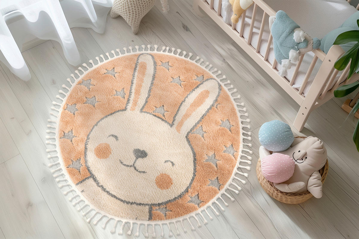 KINDERTEPPICH 133 cm My Fano  - Multicolor, Design, Textil (133cm) - Obsession