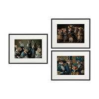 Decorațiune De Perete - Basics, hârtie/material pe bază de lemn (30/40/2,5cm)