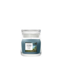 VONNÁ SVIEČKA  - zelená, Basics, sklo (6.5/6.5/8.5cm) - Yankee Candle