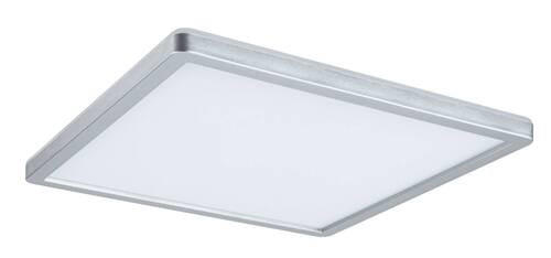 LED-PANEEL 29,3/29,3/2,8 cm  - Chromfarben, Basics, Kunststoff (29,3/29,3/2,8cm) - Paulmann