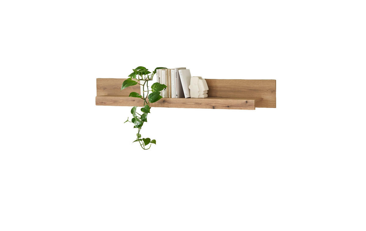 WANDBOARD Holzwerkstoff Eichefarben  - Eichefarben, Design, Holzwerkstoff (150/20/18cm) - Livetastic