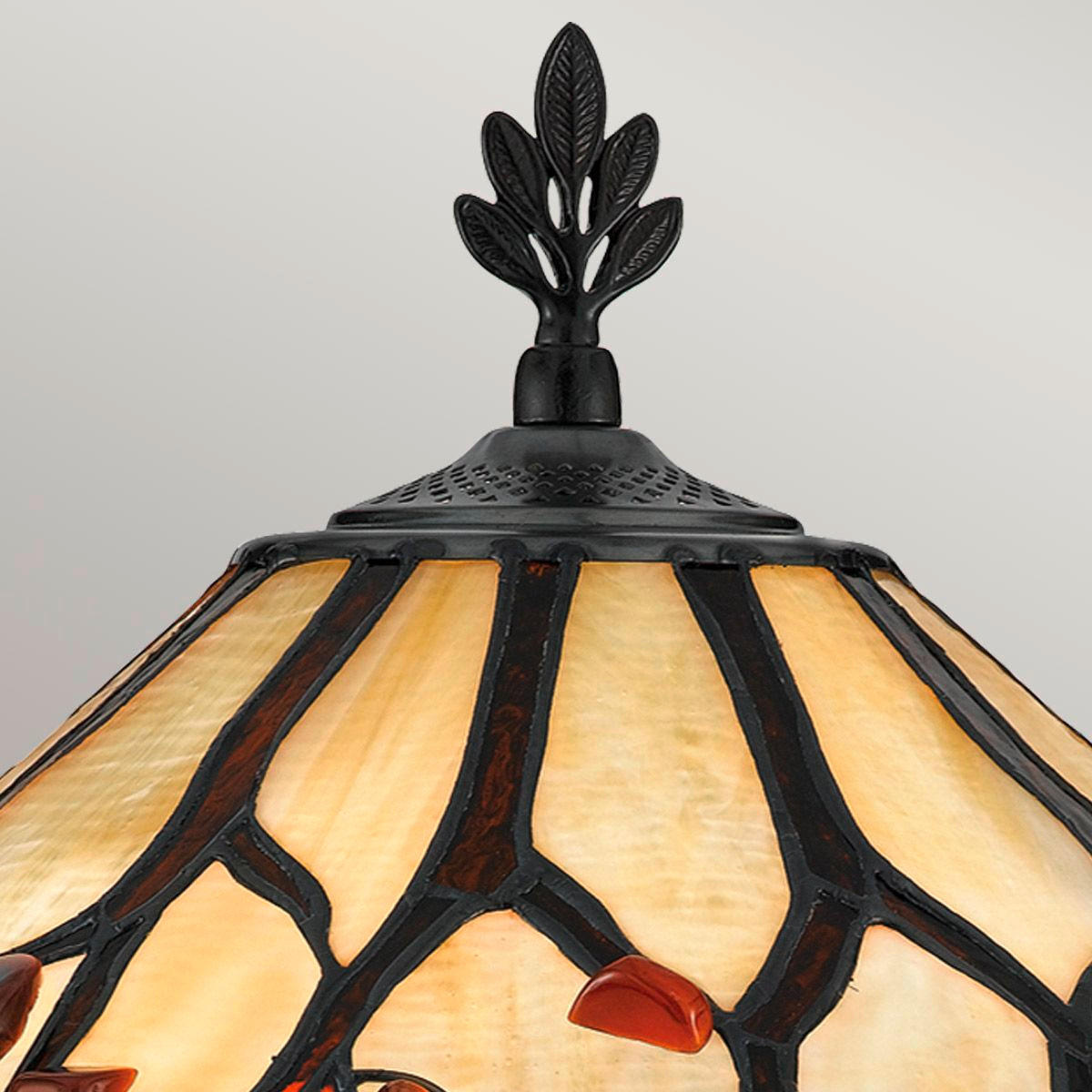 TISCHLEUCHTE - Dunkelbraun/Multicolor, Konventionell, Glas/Metall (62,9/43,2cm) - Elstead Lighting