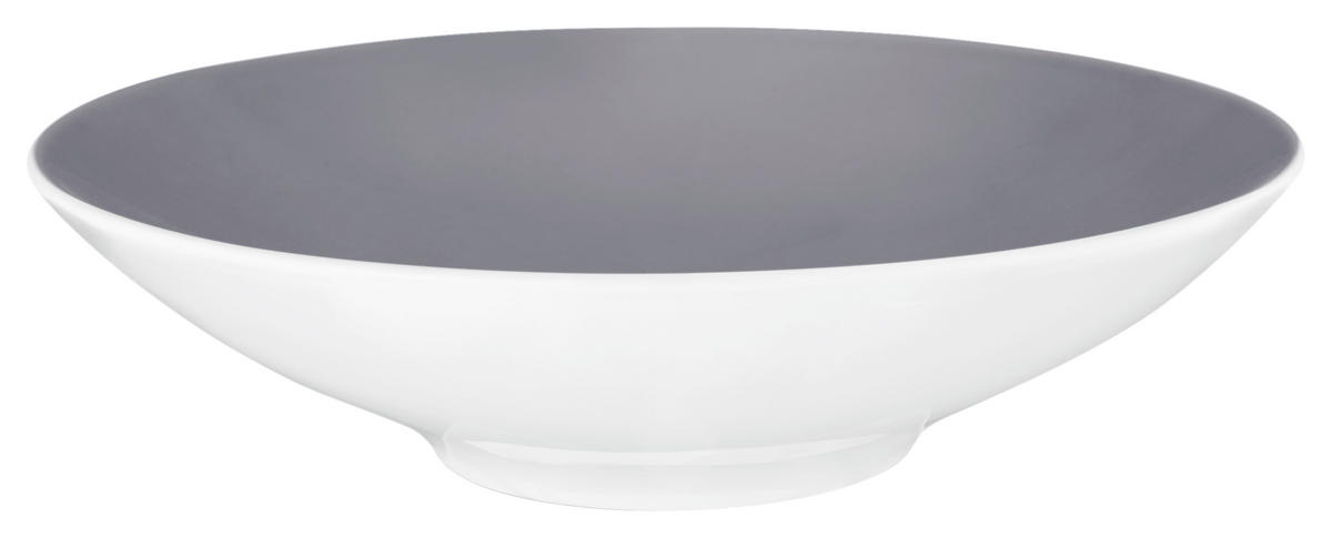 SUPPENTELLER Life Fashion Elegant Grey 23 cm  - Weiss/Grau, Design, Keramik (23cm) - Seltmann Weiden